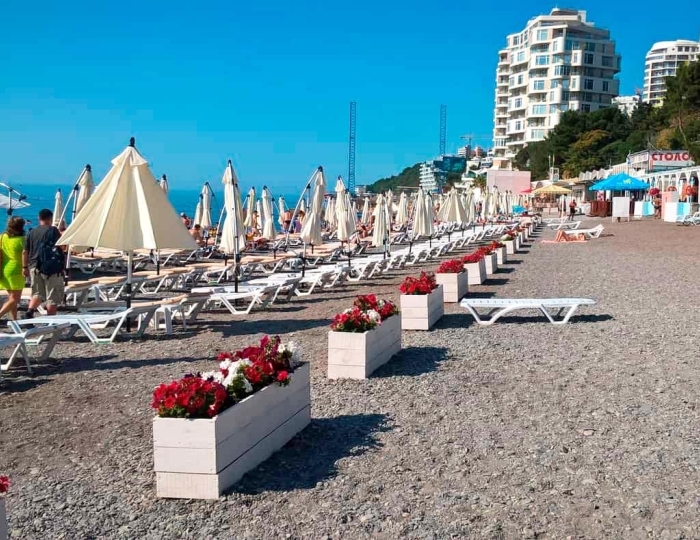 Пляжи - Курортный комплекс «Ливадийский»